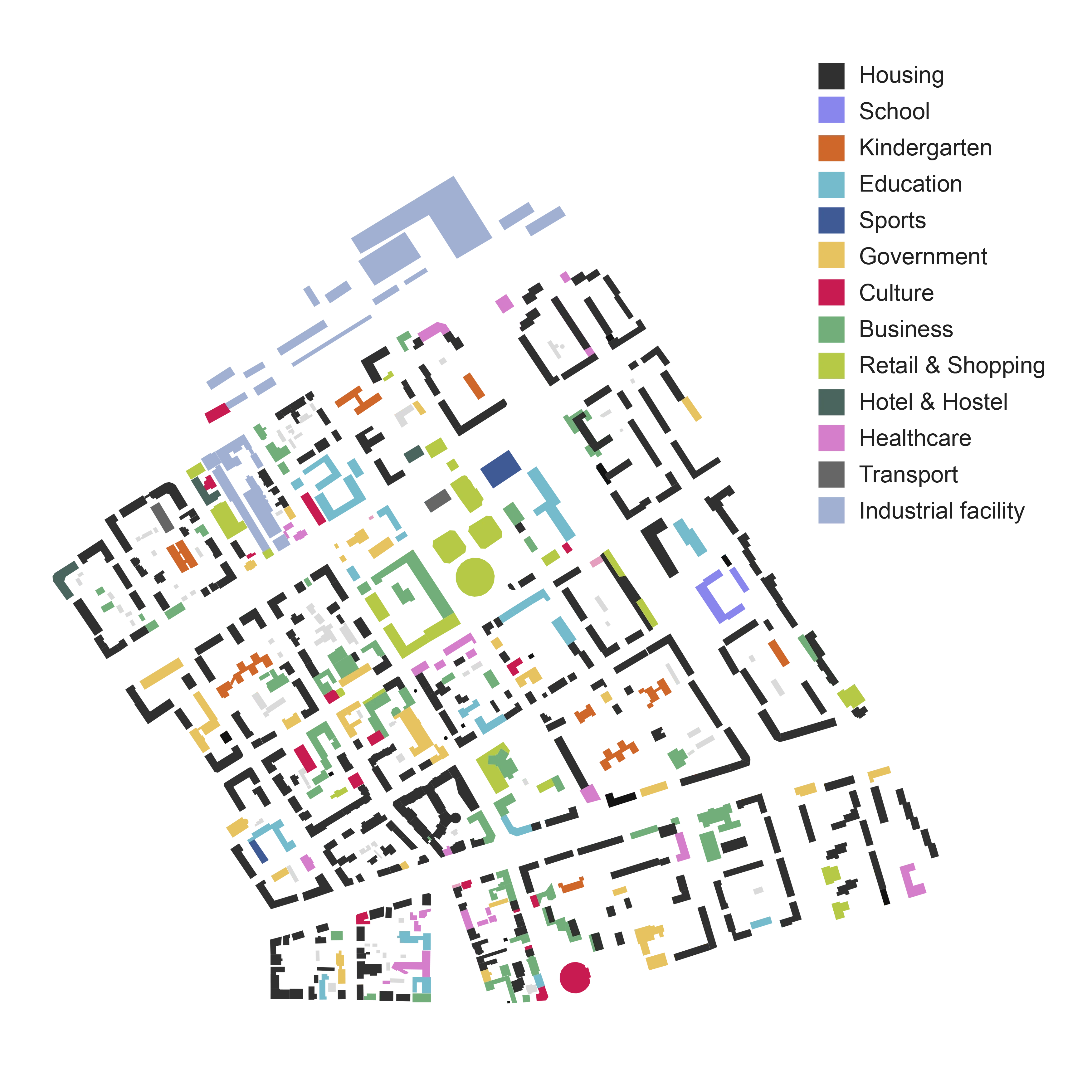 Design diagram for The Dual Square, Brest, Belarus.